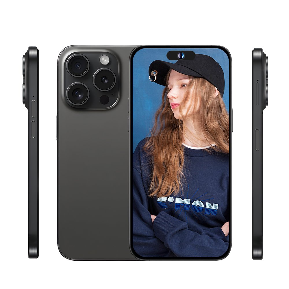 High Quality 5G version 15 Pro Max Unlocked Global Smartphone Strong processor gaming mobilephone support Type-C G-sensor